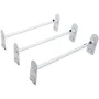 Van Roof Ladder Rack, 3 barer legeringsståltakstativer, 340 kg