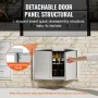 BBQ Access Door, 710x482 mm dobbelt udendørs køkkendør