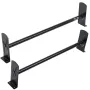 Van Roof Ladder Rack, 2 barer legeringsstål tagstativer, 227 kg