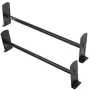 Van Roof Ladder Rack, 2 barer legeringsstål tagstativer, 227 kg