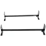 Van Roof Ladder Rack, 2 Bars Alloy Steel Roof Racks, 227 KG Capacity Roof Rack, Adjustable Length 910-1330 mm, Van Ladder Rack C