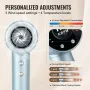 High-Speed Hair Dryer 105000RPM 200 Million Negative Ions 4 Temp & 3 Speed