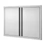 BBQ Access Door, 914x610 mm dobbelt udendørs køkkendør