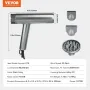 Professional Hair Dryer 3.0 Million Negative Ions 108000RPM 3 Temp & Speed