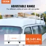 Van Roof Ladder Rack, 3 Bar Alloy Steel Ladder Racks med