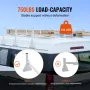 Van Roof Ladder Rack, 3 Bar Alloy Steel Ladder Racks med