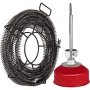 Dræn Auger Set Pipe Unclocker Blocked Plug Drain Hole Unlocker