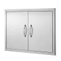774x533 mm BBQ Island Access Door Outdoor Kitchen Door Stainless Steel