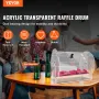 Akryl lodtrækningstromle, har 5000 billetter eller 200