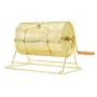 Raffle tromme, 11,6 x €7,48 tommer messingbelagt
