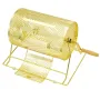 Raffle tromme, 11,6 x €7,48 tommer messingbelagt