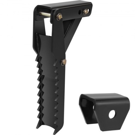 Backhoe Excavator Thumb Attachments, 36 inch  Adjustable Extreme Weld On Backhoe Thumb Hoe Clamp 1/2 Inch Teeth Thick Steel