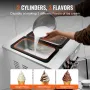 COMMERCIAL Soft Serve Ice Cream Machine 34-44 L/H PUND 3-smag