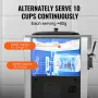 COMMERCIAL Soft Serve Ice Cream Machine 34-44 L/H PUND 3-smag