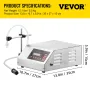 Liquid Filling Machine 2-3500ml GFK-160 LCD Display Digital Control Pump Liquid Filler Machine Automatic Liquid Filling Machine