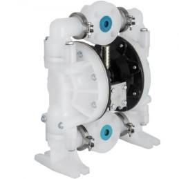erated Double Diaphragm Pump Chemical Industrial 1 Inch Inlet And Outlet