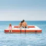 Oppustelig flydebro, 10x10FT oppustelig broplatform med 4*7FT