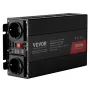 Modified Sine Wave Inverter, 1500W, DC 12V to AC 230V Power Inverter with 2 AC Outlets 2 USB Port 1 Type-C Port 6 Spare Fuses, f