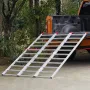Aluminiumsramper, 1500 lbs, tri-fold rampe med