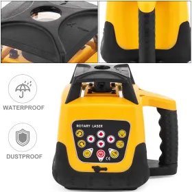 Rotary Laser Level Kit Red Beam Digital selvniveau Rotary Laser