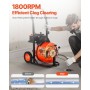 Drain Cleaner Machine Electric Drain Auger 100 FT x 1/2 In Auto Feed
