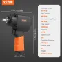 Air Impact Wrench 3/8" Square Drive 690ft-lbs Nut-busting Torque 90-120PSI