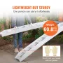 Aluminiumsramper, 8810 lbs, tunge ramper med øverste kroge