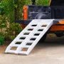 Aluminum Ramps, 8810 lbs, Heavy-duty Ramps with Top Hook Attaching End, Universal Loading Ramp for Motorcycle, Tractor, ATV/UTV,