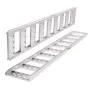 Aluminiumsramper, 1250 kg, lige rampe med slidbaner og