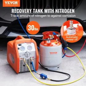 Refrigerant Recovery Reclaim 13.6 kg Cylinder Tank with Floating Switch