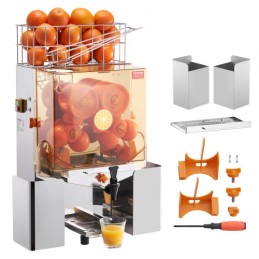Commercial Orange Juicer Machine 120W Juice Squeezer Extractor Water Tap