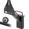 Spare Tire Carrier, Trailer Spare Tire Mount, 160 lbs Capacity, Utility Trailer Accessories Fits Most 4 & 5 & 6 & 8 Lugs Wheels