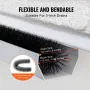 Gutter Brush, 80 meter Total længde 4,33 tommer diameter