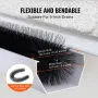 Gutter Brush, 60 Feet Total Length 5.25 inch Diameter Gutter Cleaning Tools, Ground-Level Gutter Brush Leaf Guard for 5 Inch Gut