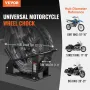 Motorcykelhjulchock, 816,5 kg kapacitetshjul vuggeholder