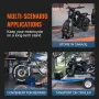 Motorcykelhjulchock, 816,5 kg kapacitetshjul vuggeholder