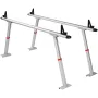 Truck Rack, 800 lbs Capacity, 19-34in Adjustable Height, Aluminum Ladder Rack for Truck with 8 Non-Drilling C-clamps, Heavy Duty