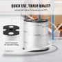 Polyester pull tape, 5/8 "x 318 'muldyr tape fladt reb, 2200