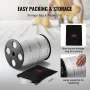 Polyester pull tape, 5/8 "x 318 'muldyr tape fladt reb, 2200