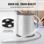 Polyester pull tape, 3/4 "x 265 'muldyr tape fladt reb, 2500