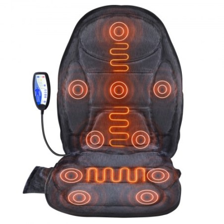 Massage Seat Cushion with Heat 10 Vibration Motor Seat Massage Pad 5 Modes