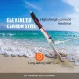 Sand Spike Boat Anchor Pole, 36 "Galvaniseret kulstofstål Slide