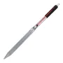 Sand Spike Boat Anchor Pole, 36" Galvanized Carbon Steel Slide Anchor Shore Spike, Self-Hammering Beach Spike Anchor for Small B