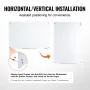 Magnetisk glas tavle, tørt sletningsplade 900 x 600 mm