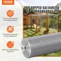Hardware Cloth, 1/2 inch 24in x 50 ft 19 Gauge, Hot Dipped Galvanized Wire Mesh Roll, Chicken Wire Fencing, Wire Mesh for Rabbit