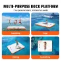 Oppustelig flydebro, 6 x 5FT oppustelig broplatform