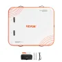 Inflatable Floating Dock, 6 x 5FT Inflatable Dock Platform, Non-Slip Water Floating Dock Mat with Portable Carrying Bag & Detach