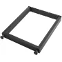 Black Metal Bord Ben Sæt med 2 stålbord Ben 28x23 tommer