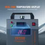Industrial Water Chiller, CW-3000, 80W Air-Cooled Industrial Water Cooler Cooling System with 12 L Water Tank Capacity 12 L/min 