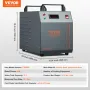 Industriel vandkøler CW-3000 luftkølet industrielt vandkølers